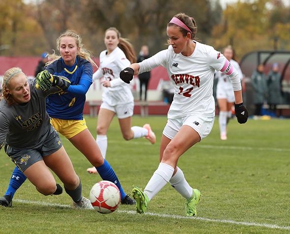 Natalie Beckman Playing Soccer