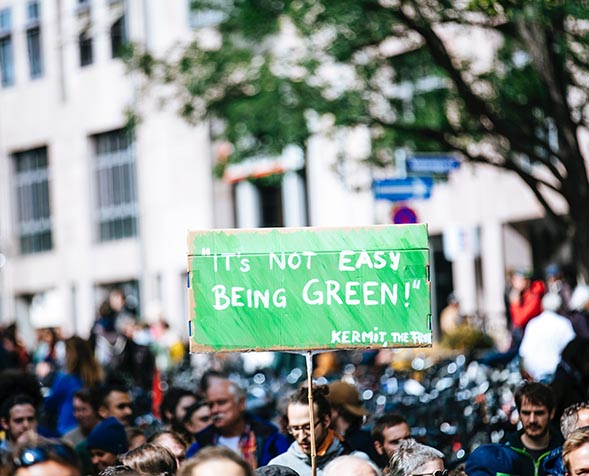 Climate-protest